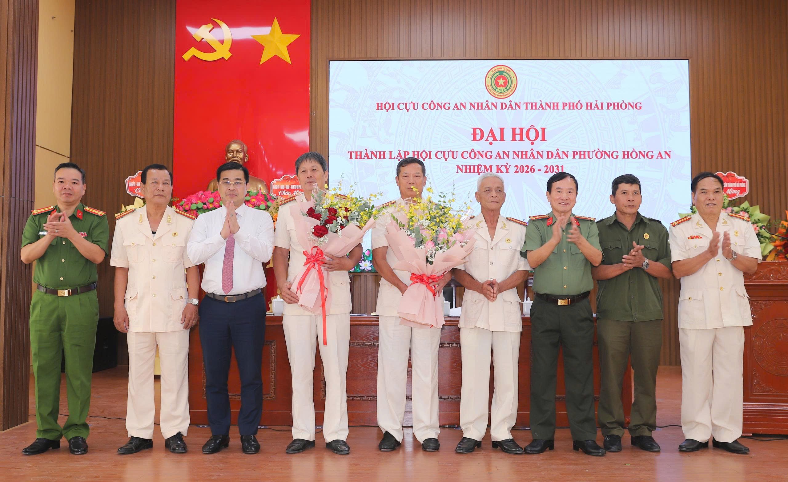 Đại hội thành lập Hội Cựu CAND phường Hồng An,  nhiệm kỳ 2026 – 2031